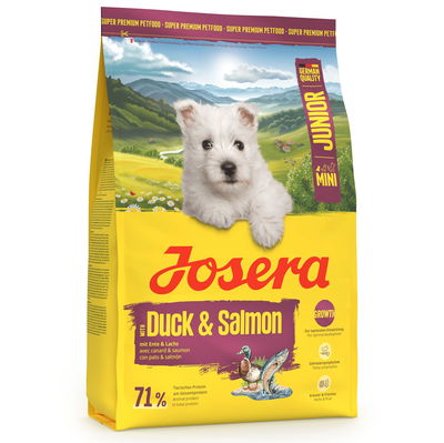 Josera Hundefutter Junior mit Ente & Lachs, 3kg