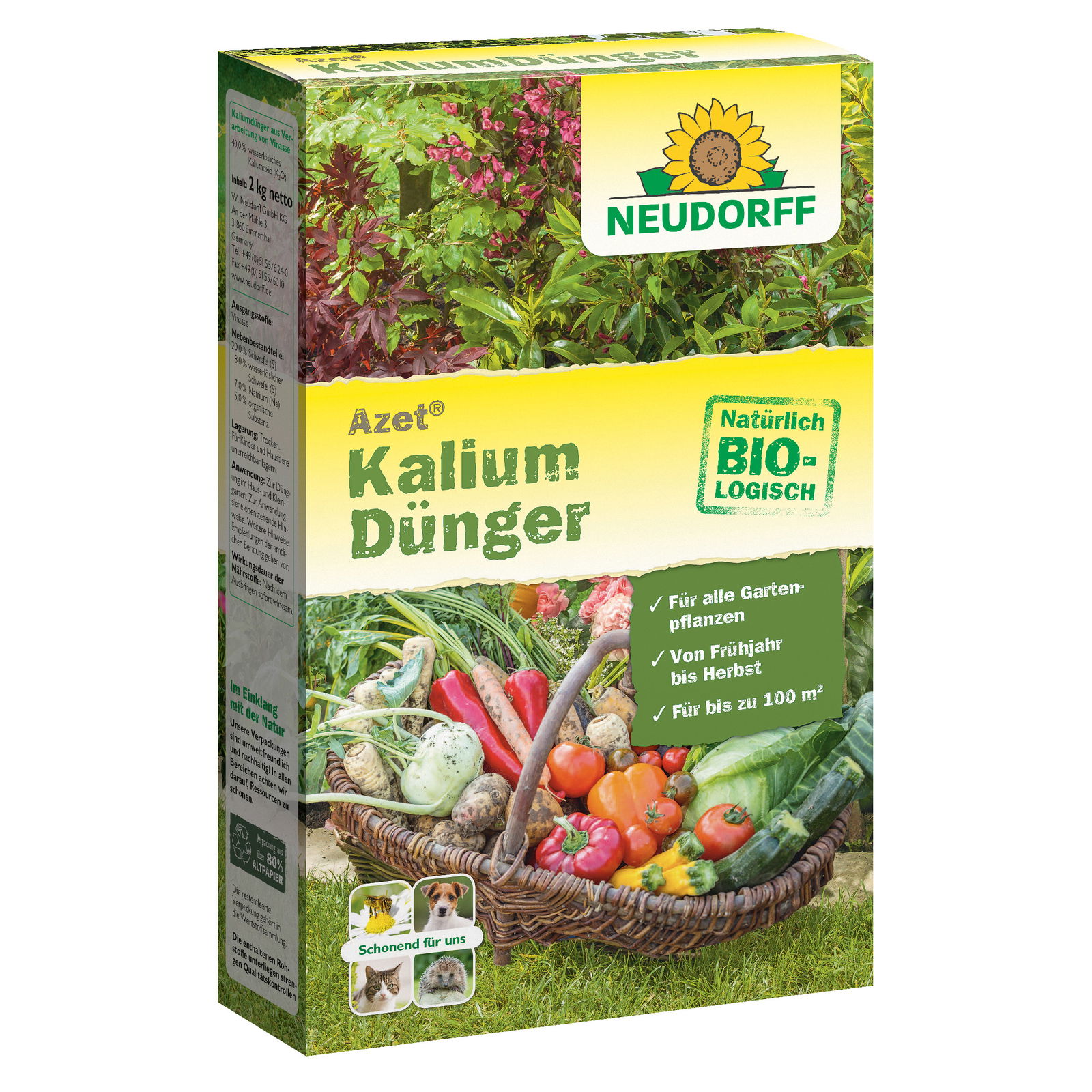 Azet Kaliumdünger, 2 kg