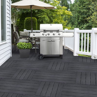 6er-Set Trittplatten 'Cosmopolitan', graphit, 30 x 30 x H 1,5 cm 6er-Set Trittplatten 'Cosmopolitan', graphit, 30 x 30 x H 1,5 cm