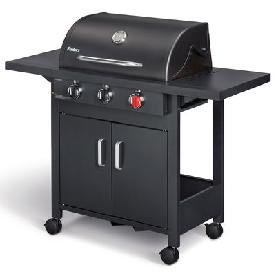 Enders Gasgrill Chicago Black 3 Turbo, matt graphit