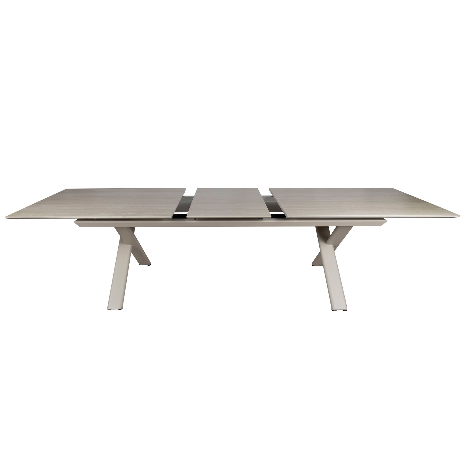 Kölle Ausziehtisch 'Taunus', mokka, ca. 240-300 x 100 x H 78 cm