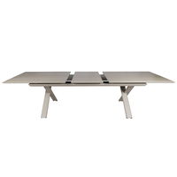 Kölle Ausziehtisch 'Taunus', mokka, ca. 240-300 x 100 x H 78 cm