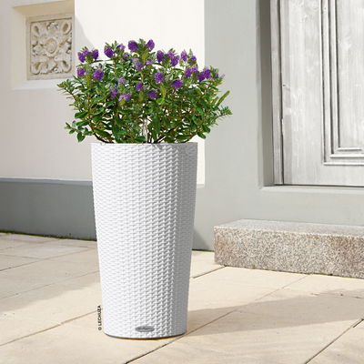 Lechuza 'Cilindro Cottage 32', weiß, ca. Ø 32 x H 56 cm