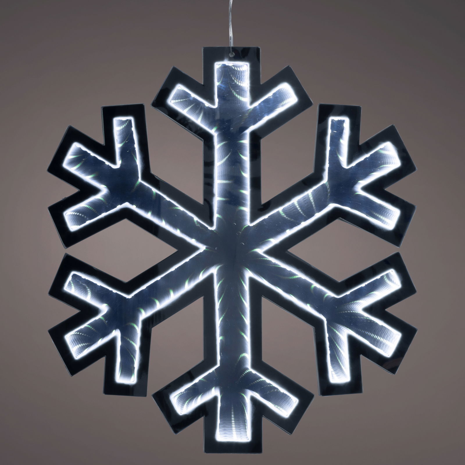 LED-Schneeflocke, Infinity, Höhe ca. 40 cm