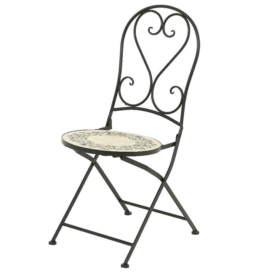 Mosaik-Bistroklappstuhl 'Athen'
