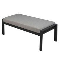 Kölle Sitzbank 'Kreta' inkl. Auflagen, grau