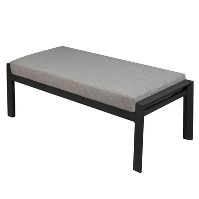 Kölle Sitzbank 'Kreta' inkl. Auflagen, grau