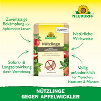 Neudorff Bestell-Set Nützlinge gegen Apfelwickler, 5 Mio Stück Neudorff Bestell-Set Nützlinge gegen Apfelwickler, 5 Mio Stück