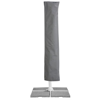 Pendelschirm 'Rhodos Twist Bianco', ca. 300 x 300 cm, weiss