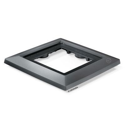 Lechuza Rolluntersatz 'Cubico 40', anthrazit, ca. 41 x 41 x H 4,5 cm