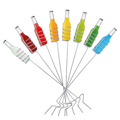 Getränkehalter für Flaschen bis Ø79 mm, verzinkt, H102 cm Getränkehalter für Flaschen bis Ø79 mm, verzinkt, H102 cm