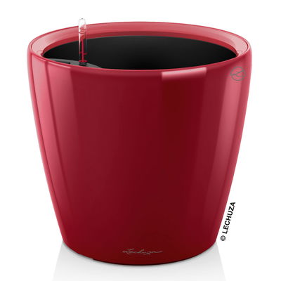 Lechuza 'Classico LS 35', scarlet-rot, ca. Ø 35 x H 33 cm