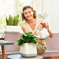 Lechuza 'Yula' Gießkanne, weiß/grau seidenmatt, 1,7 Liter