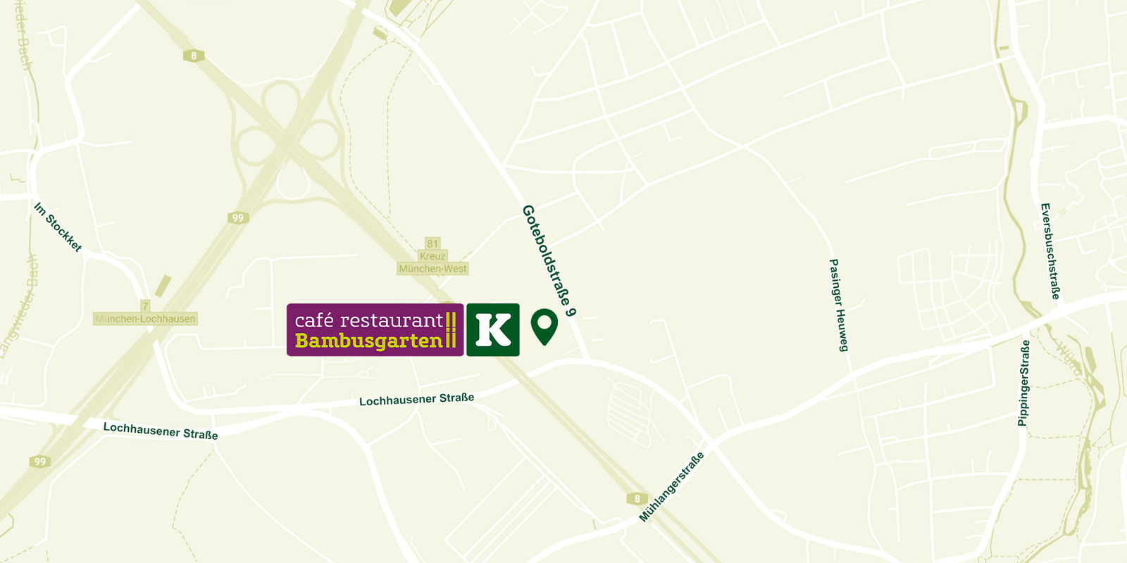 Bambusgarten München Map Bambusgarten München Map