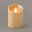 LED Echtwachskerze 'Magic Flame', gold, Ø 7,5 x H 10 cm LED Echtwachskerze 'Magic Flame', gold, Ø 7,5 x H 10 cm