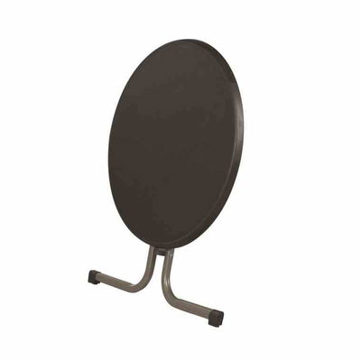 Sieger Boulevardklapptisch rund, champagner/Schiefer mocca Sieger Boulevardklapptisch rund, champagner/Schiefer mocca