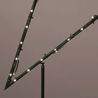 Solar-Stabbeleuchtung mit Twinkle-Effekt, warmweiß, Ø60 cm Solar-Stabbeleuchtung mit Twinkle-Effekt, warmweiß, Ø60 cm