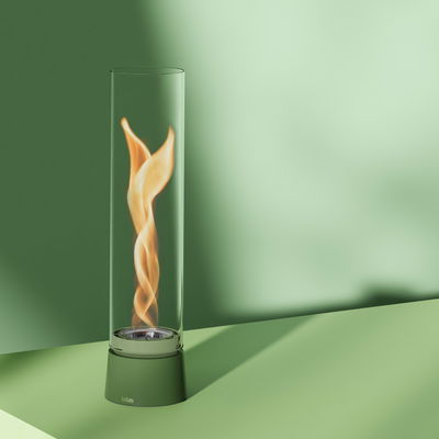 Höfats Tischfeuer 'Spin Air 900', grün, Edelstahl, Ø10,6 x H40,5 cm Höfats Tischfeuer 'Spin Air 900', grün, Edelstahl, Ø10,6 x H40,5 cm