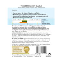 Thompson & Morgan Blumensamen Vergissmeinnich Blue Ball