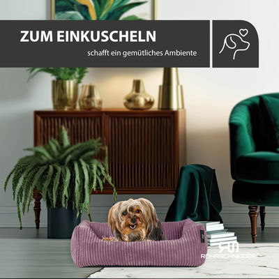 Rohrschneider Tierbett 'Milly', altrosa, ca. 42 x 55 cm Rohrschneider Tierbett 'Milly', altrosa, ca. 42 x 55 cm