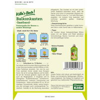 Kölle's Beste Blumensamen Balkonkasten-Saatband