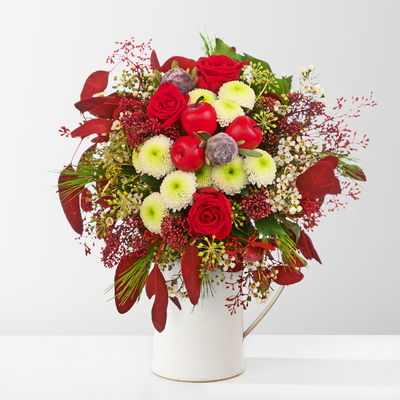 Blumenstrauß 'Winterliebe', handgebunden Blumenstrauß 'Winterliebe', handgebunden