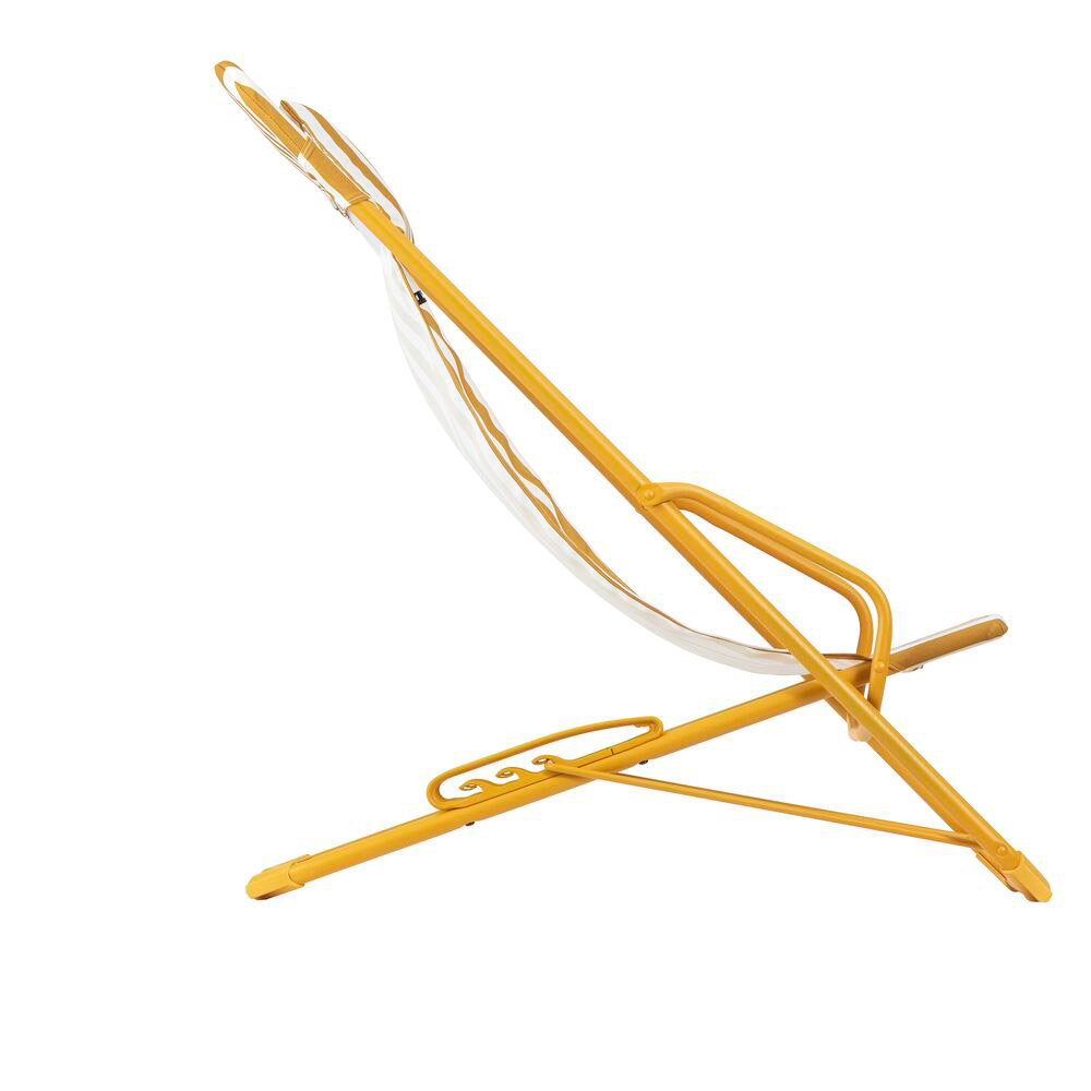 Lafuma Liegestuhl Transaswing 'Rayure', Airlon miel Lafuma Liegestuhl Transaswing 'Rayure', Airlon miel