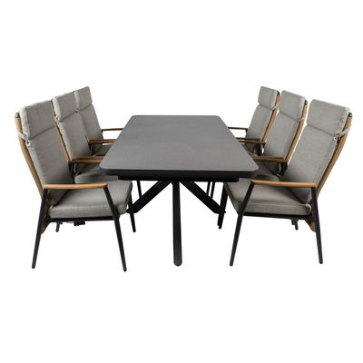 Kölle Ausziehtisch 'Florence', anthrazit, ca. 200-260 x 100 x H 75 cm Kölle Ausziehtisch 'Florence', anthrazit, ca. 200-260 x 100 x H 75 cm