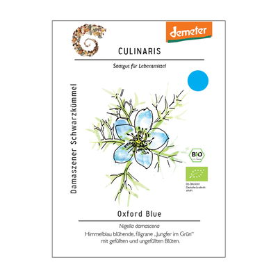 Saatgut, Damaszener Schwarzkümmel 'Oxford Blue' Saatgut, Damaszener Schwarzkümmel 'Oxford Blue'