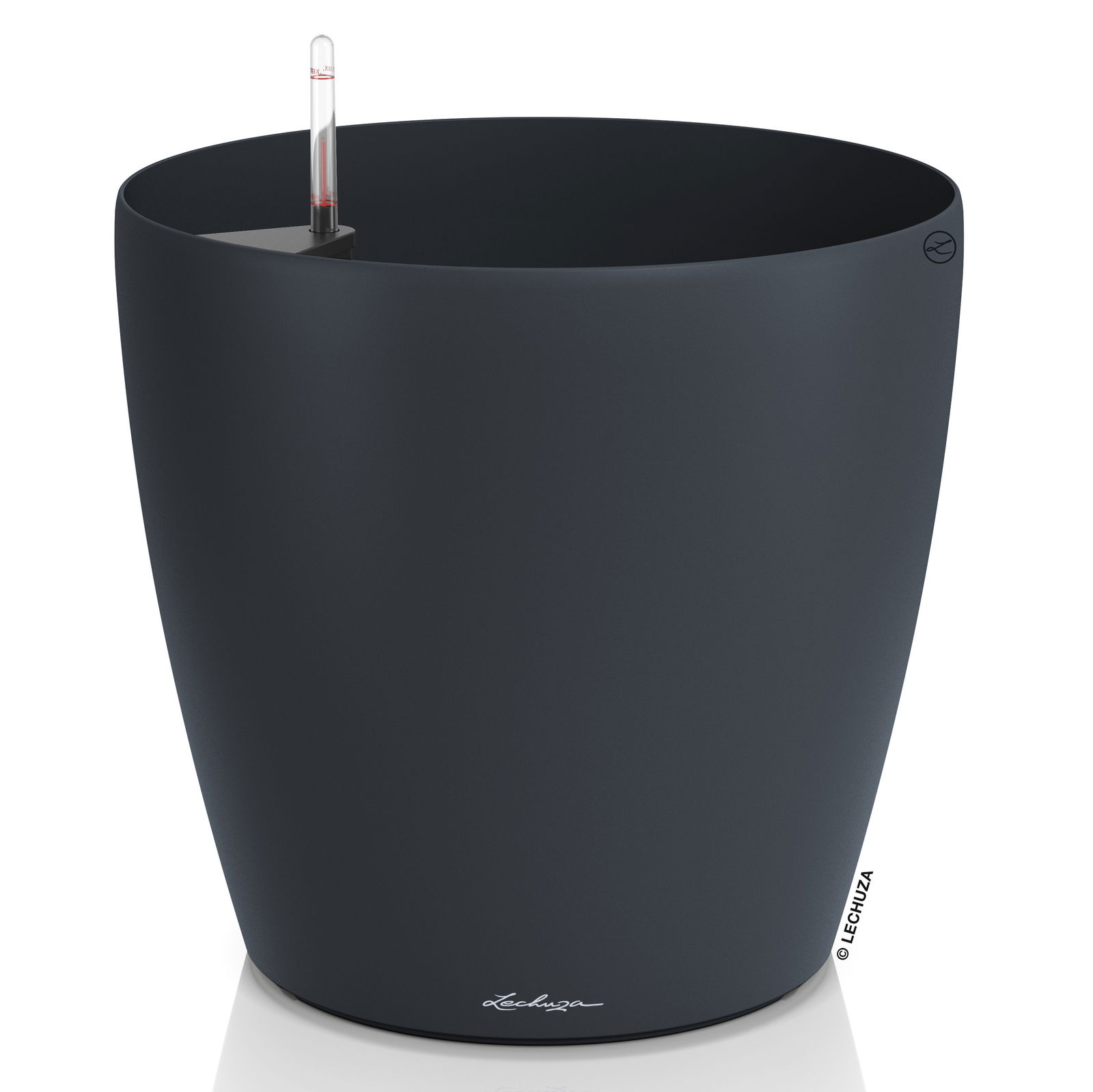 Lechuza Pflanzgefäß 'Classico Color 50', grau, ca. 49 x 49 x H 46,5 cm