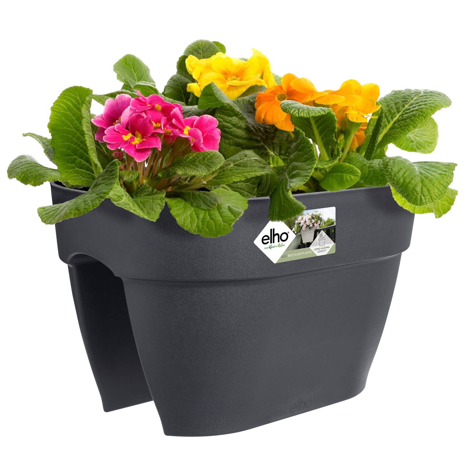 Elho Pflanzgefäß 'Vibia Campana Flower Bridge', anthrazit Elho Pflanzgefäß 'Vibia Campana Flower Bridge', anthrazit