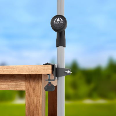 Doppler Tischklammer, universal, anthrazit