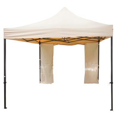 Faltpavillon 3x3m natur inkl. Seitenteile / einfacher Aufbau, transportabel Faltpavillon 3x3m natur inkl. Seitenteile / einfacher Aufbau, transportabel
