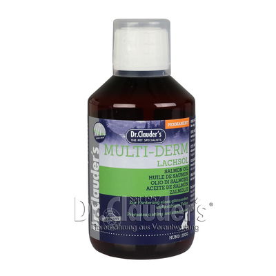Dr. Clauder's Dog Hair & Skin Multi Derm Lachsöl, 250 ml Dr. Clauder's Dog Hair & Skin Multi Derm Lachsöl, 250 ml
