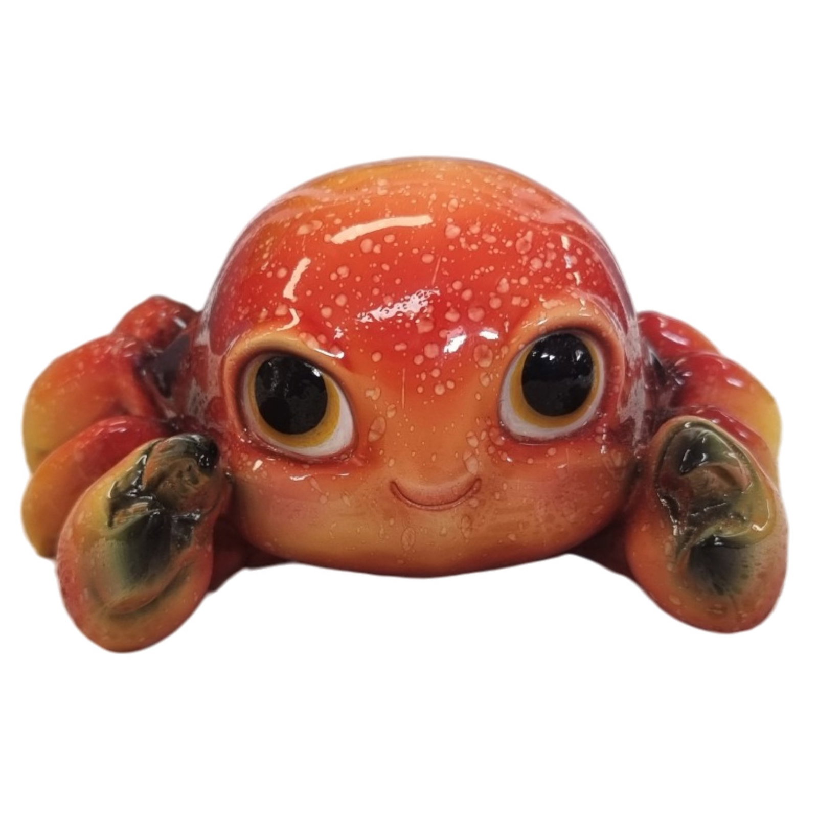 Dekofigur Krabbe, Höhe ca. 14 cm